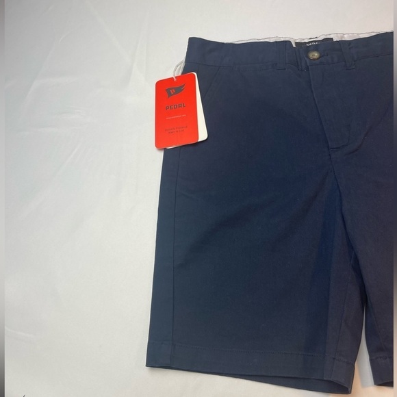 NWT Pedal Chino Camp Navy Twill Shorts - Picture 4 of 4